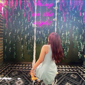 A & G by Dresscode L.A. | Medium | Sage Green | Boat Neck | Ruffle Dress